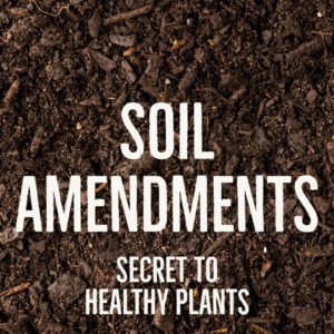 Soil amendments
