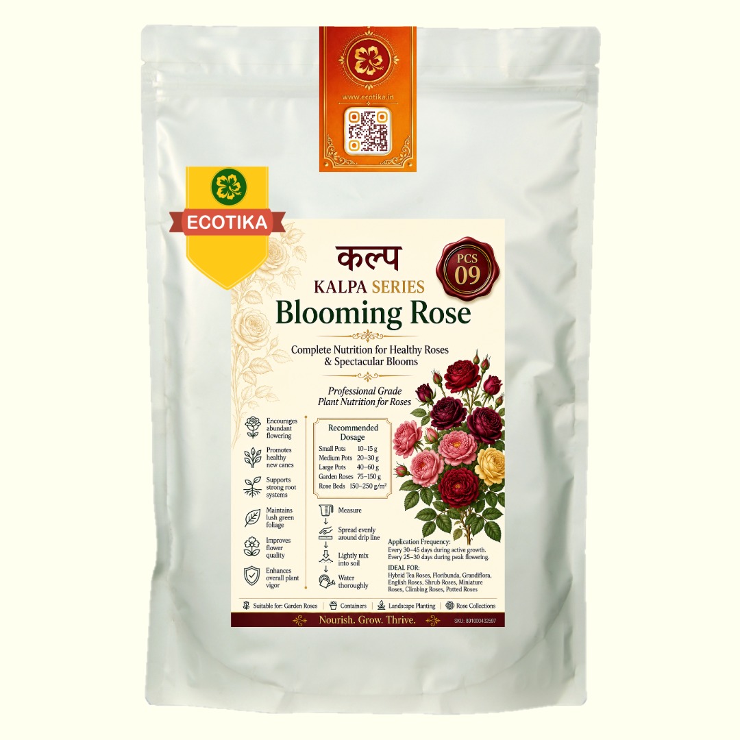 Blooming Rose PCS-09 | Rose Plant Food for Flowering | Ecotika